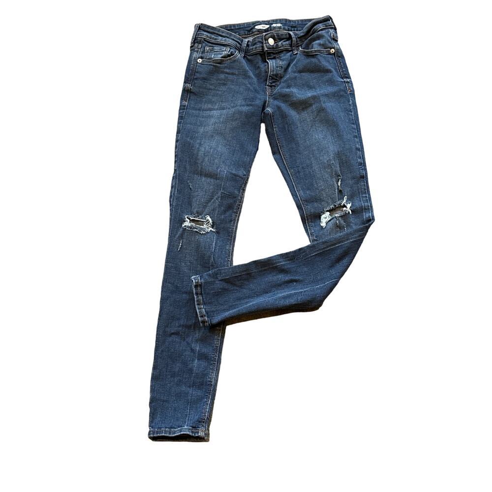 Old Navy Rockstar Super Skinny Mid-Rise Jeans Size 4